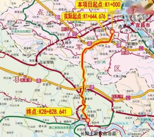 十宜高速公路线路图图片