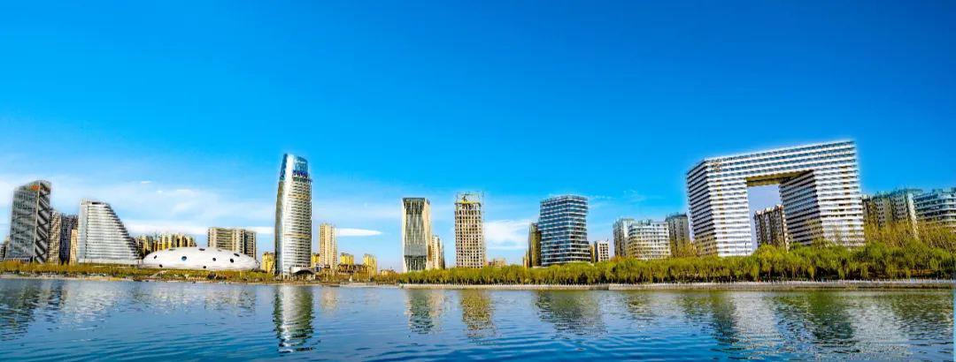 圈层与身份并重公园环簇你的身际一河穿过你的窗前鹤壁cbd,比肩郑州北