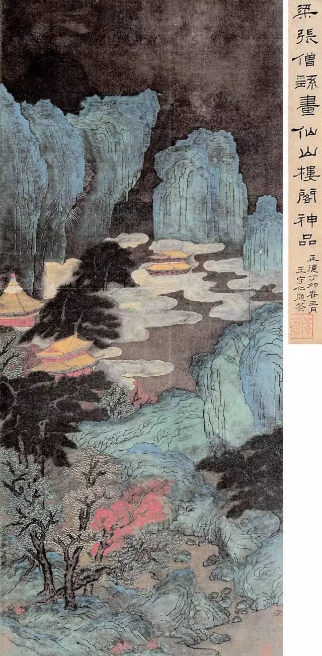 南朝画界超人张僧繇善于创新巧取书法用笔入画画龙点睛