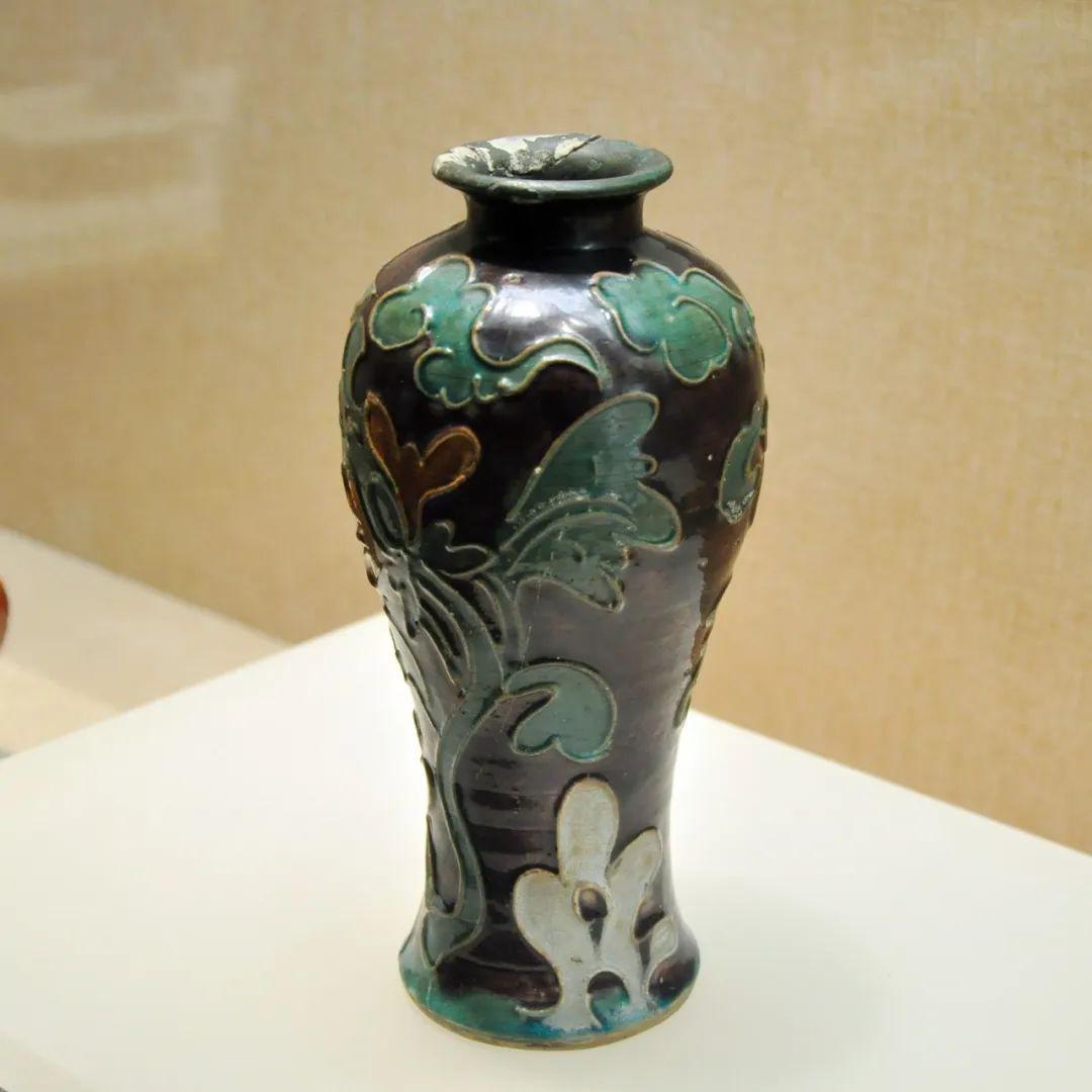 广东省博物馆40瓷器26明瓷珐华釉三彩