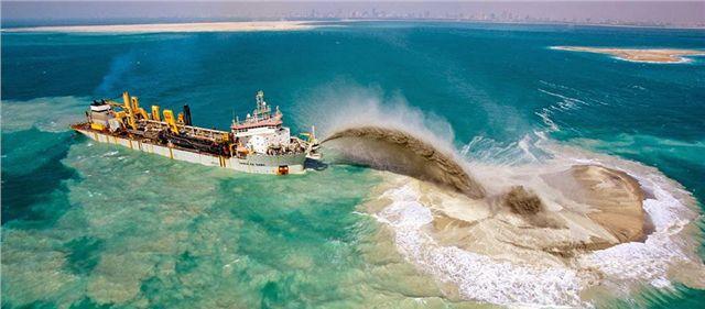 全靠绞吸式挖泥船这个"大杀器"_填海