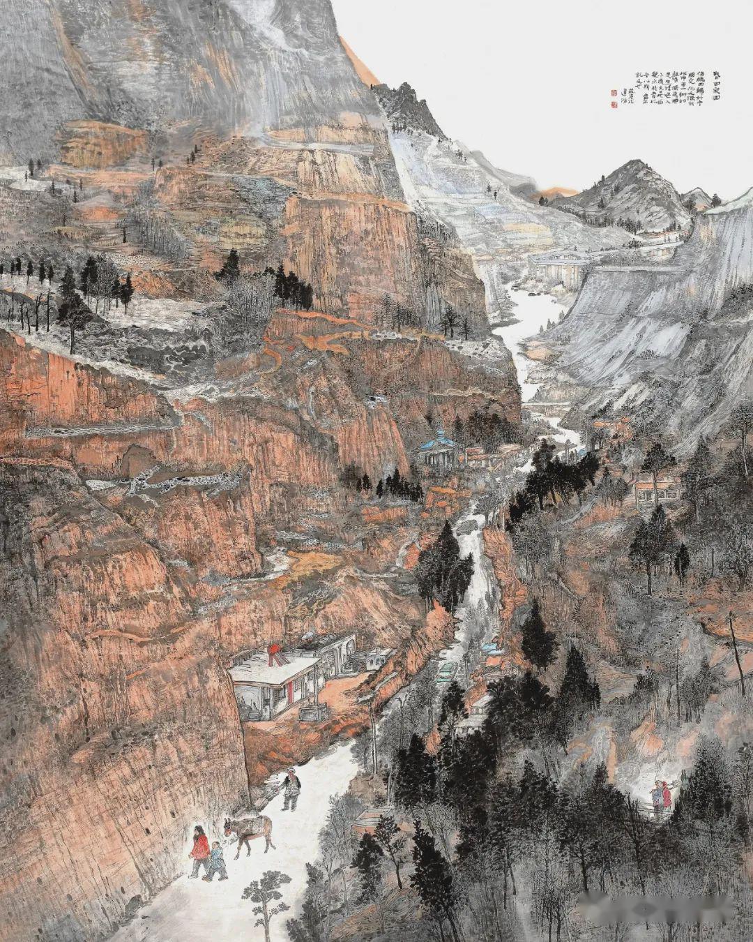 性灵出万象 风骨超常伦——周建明作品展(一)_山水画