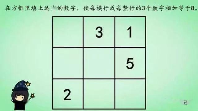 数学智力题,十分钟内能答对8题,你的智商不一般_数字