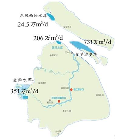 上海河流分布图高清图片