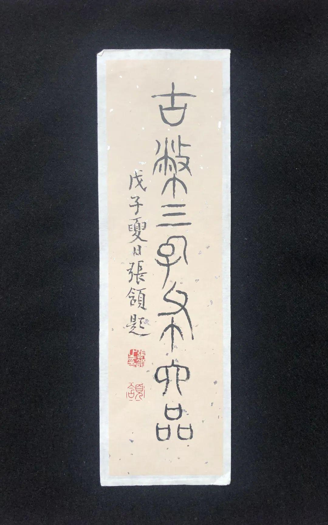 张颔先生题签欣赏2020年4月8日夜于润雪楼书法是一个生命化的历程,它