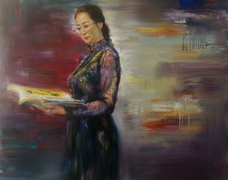 《人物写生2》油画 李忠祥《人物写生1》油画 李忠祥《海南写生》油画