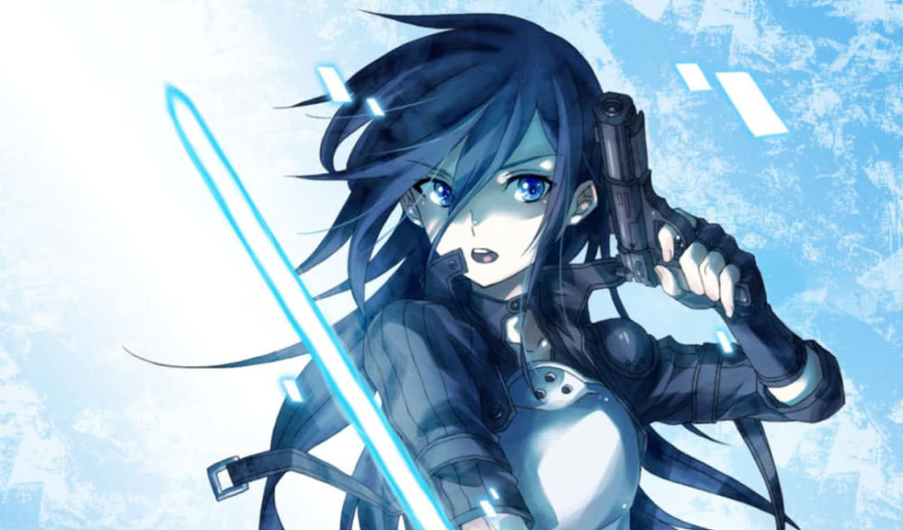 桐人第三个游戏人物是ggo里的桐人,这个