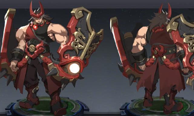 廉颇新版海报建模曝光,技能特效帅炸,这样的帅大叔谁不爱?