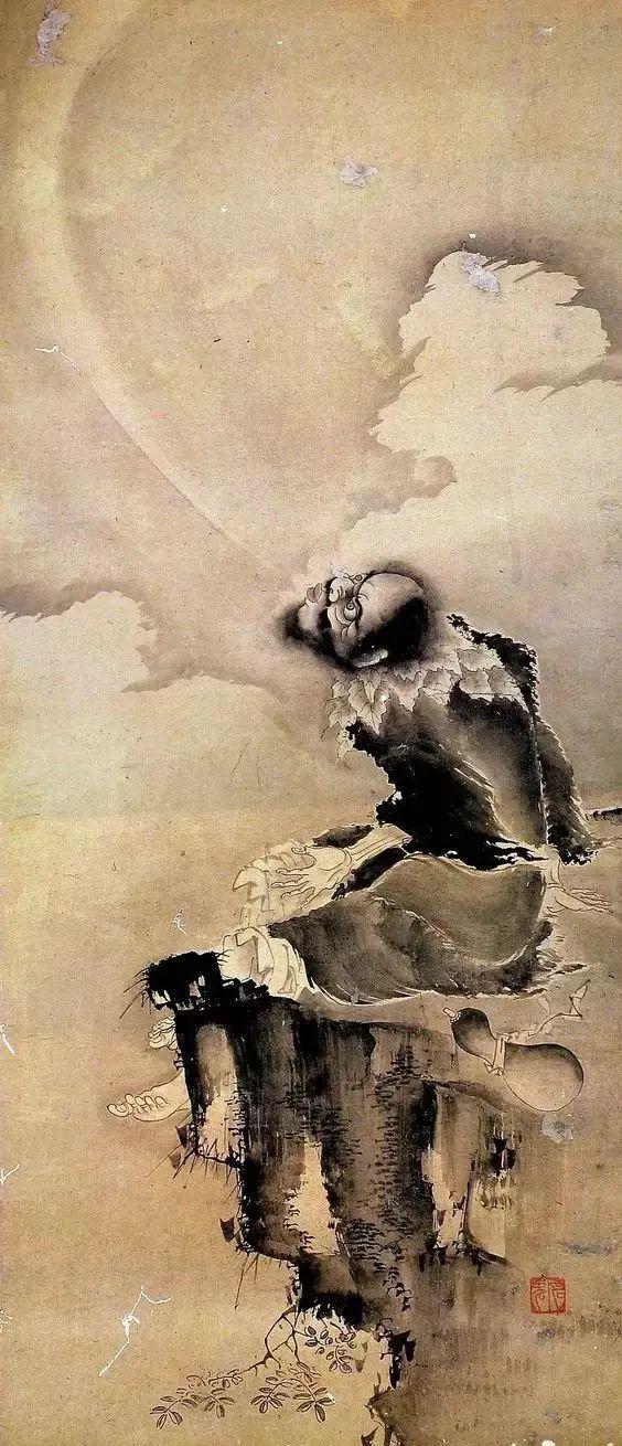 日本大师水墨画有味道