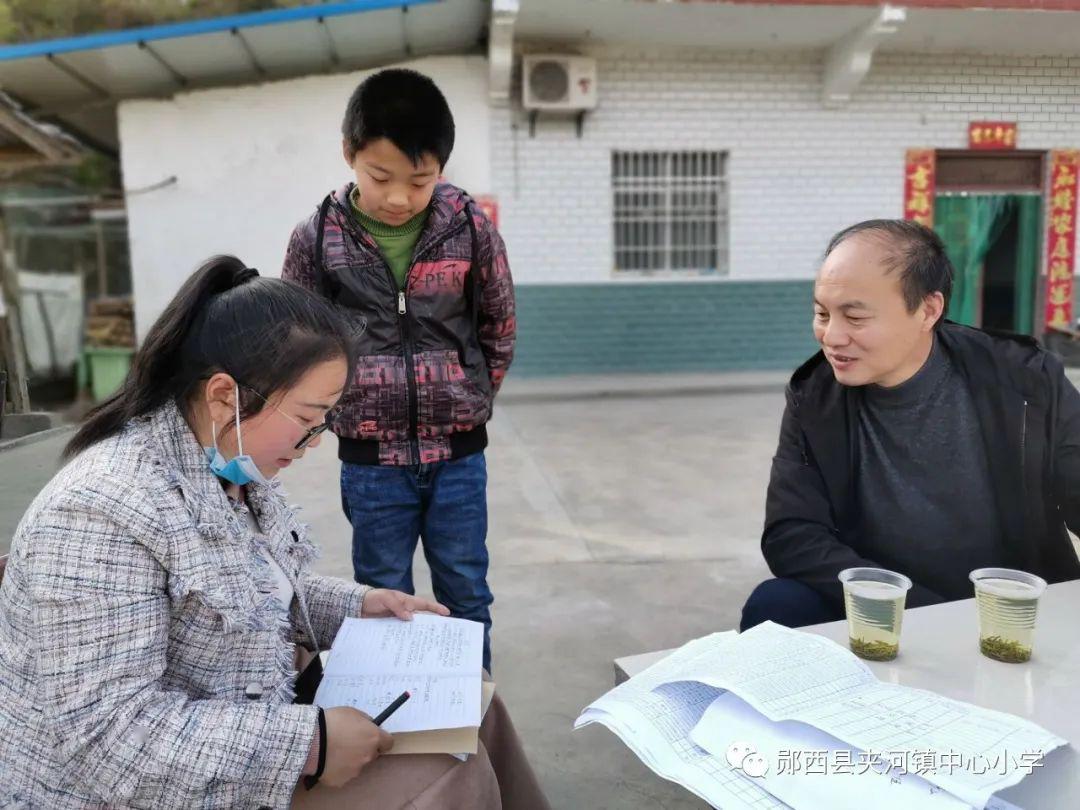 家访纪实人间最美四月天不负春光不负己夹河镇中心小学全体教师疫情