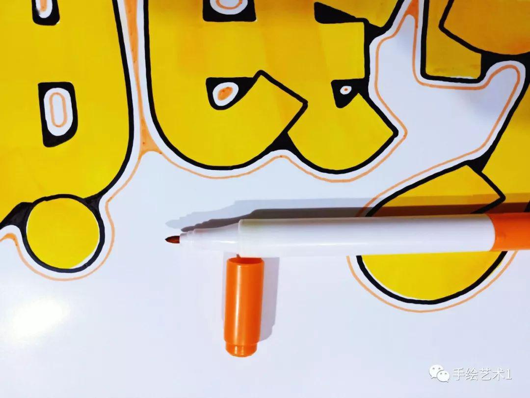 黄芪粉pop手绘海报图片图片