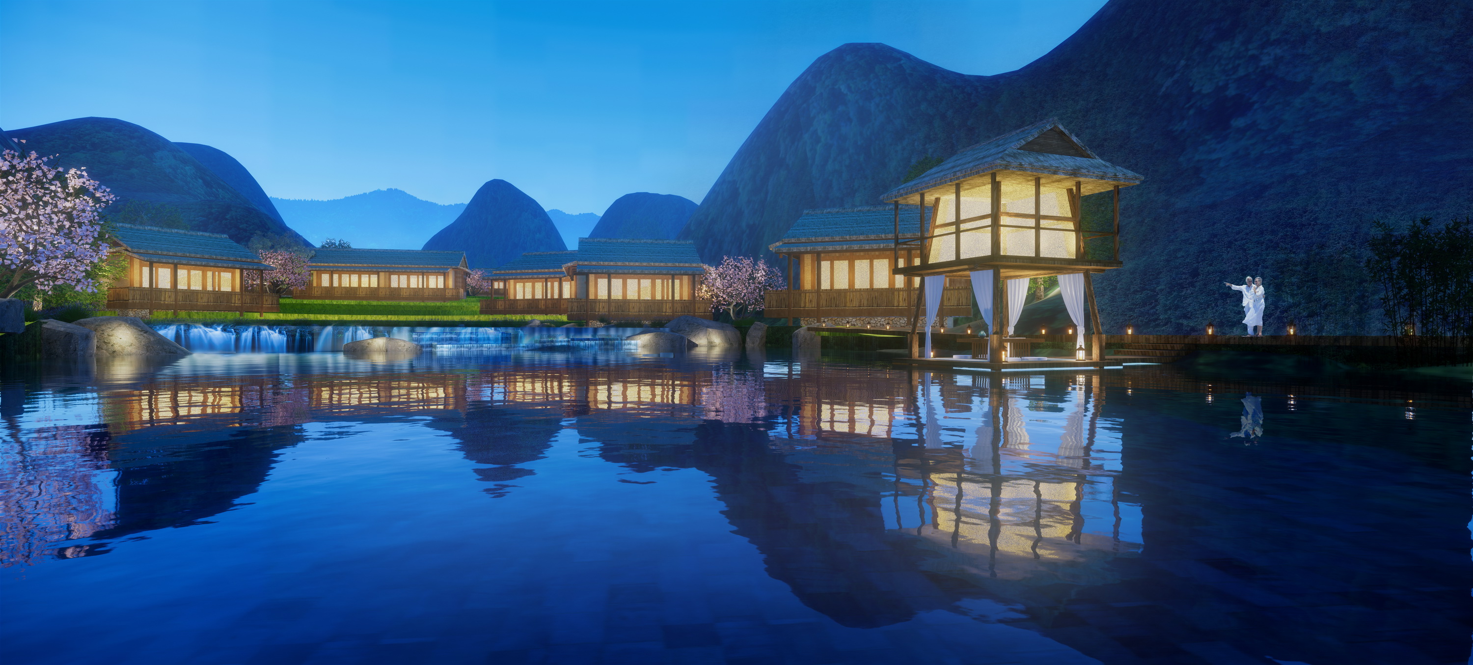 陶渊明笔下的世外桃源爱耕居ad国际岸狄建筑设计