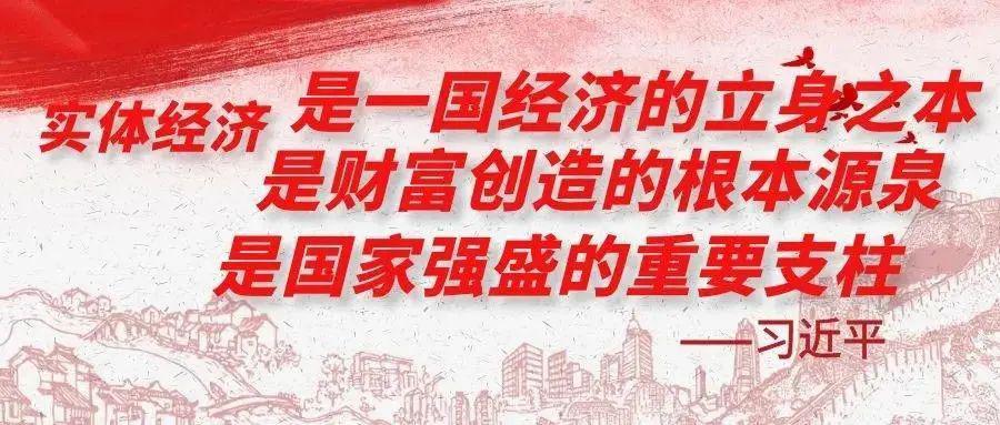 凝心聚力砥砺攻坚奋力推动实体经济高质量发展