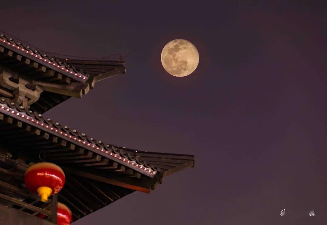 看许昌明月皎皎星汉西流昨晚年度最佳的超级月亮现身
