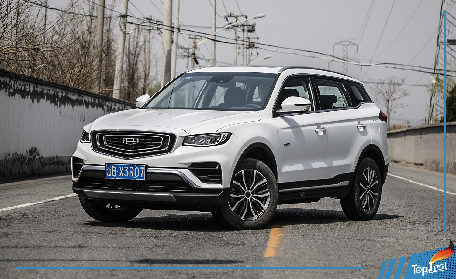 上新了博越试驾吉利博越pro智能四驱版