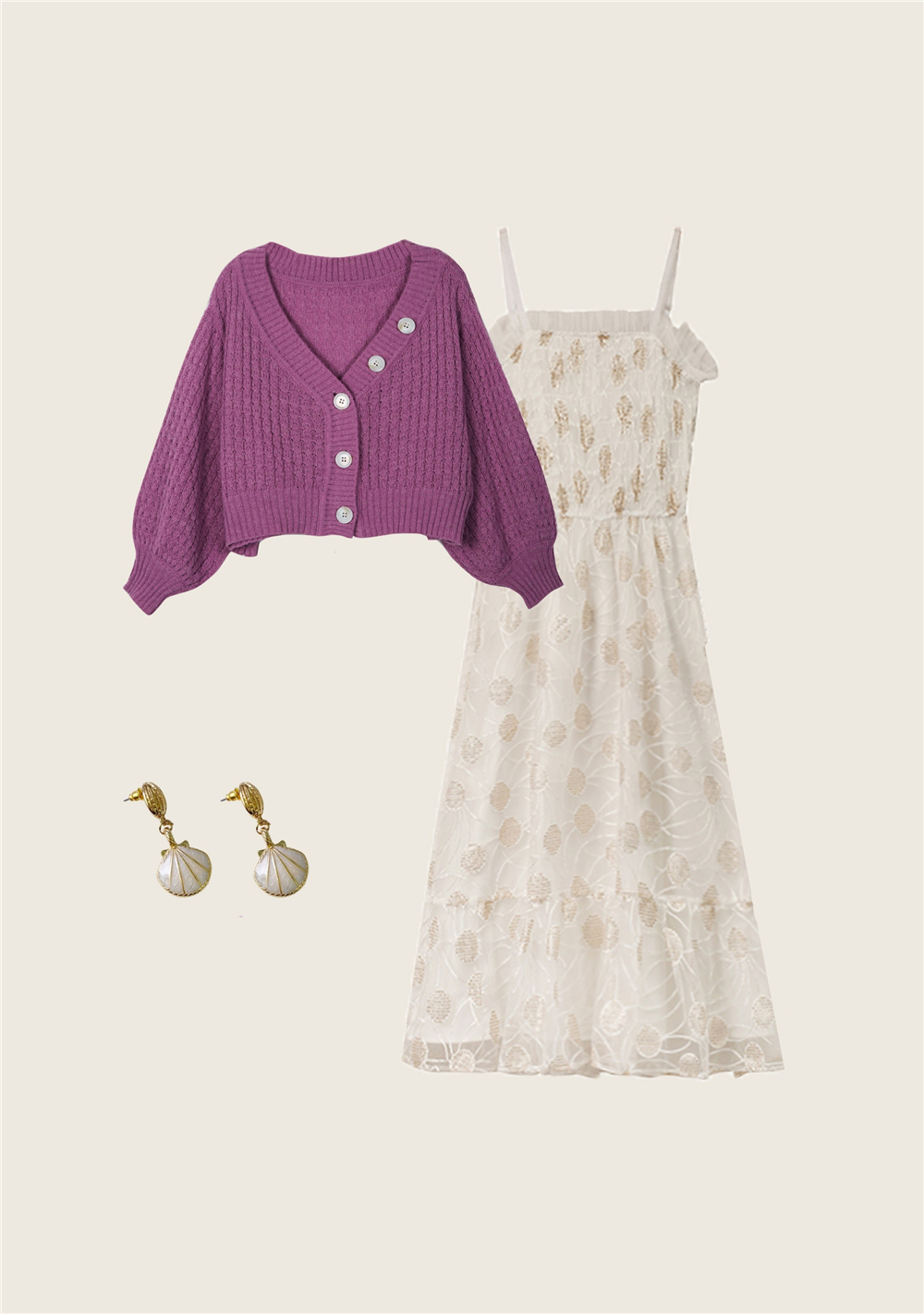 原创春季裙子不简单知性优雅还有范这么穿就对了