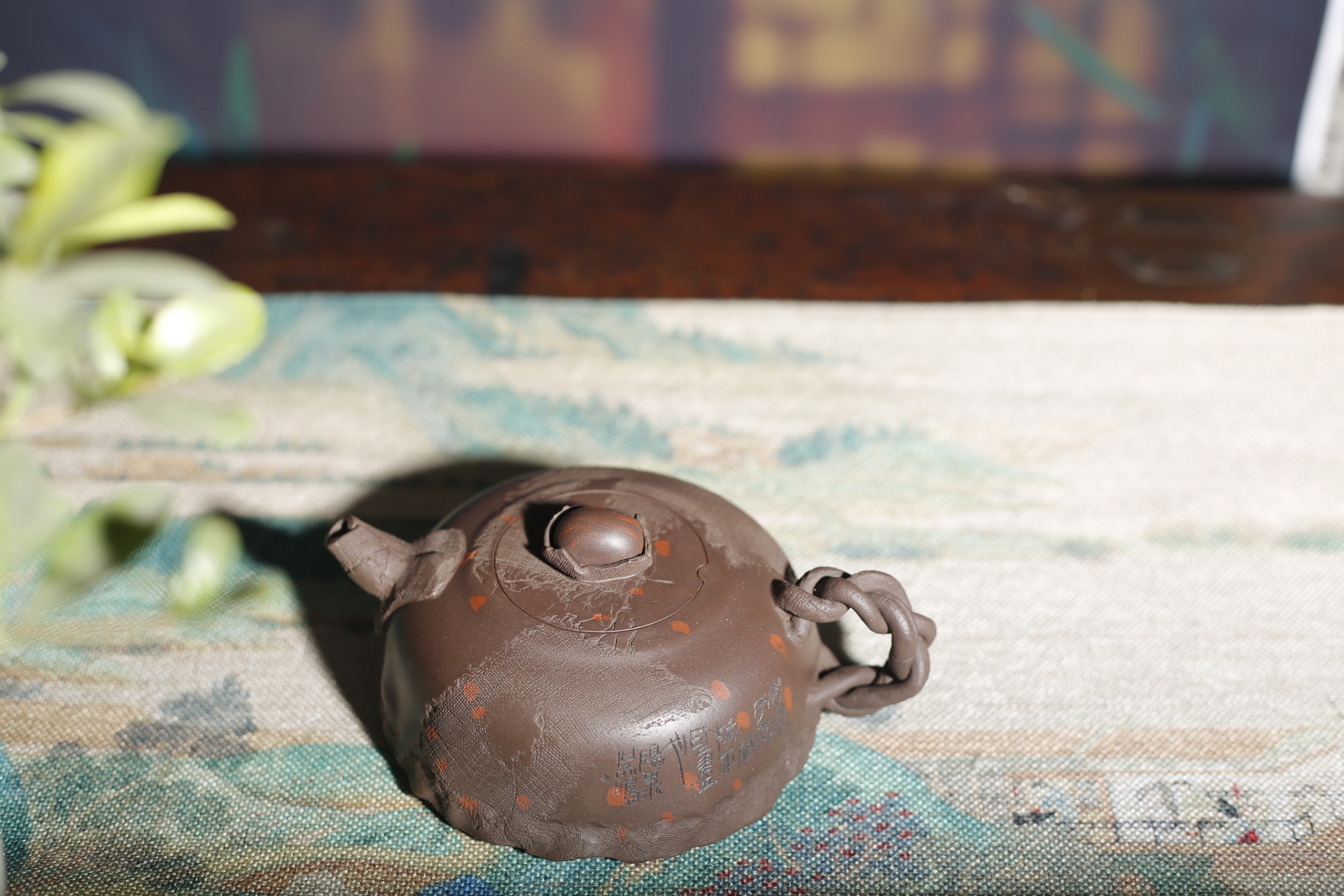 吴鸣紫砂艺术丨布艺吟