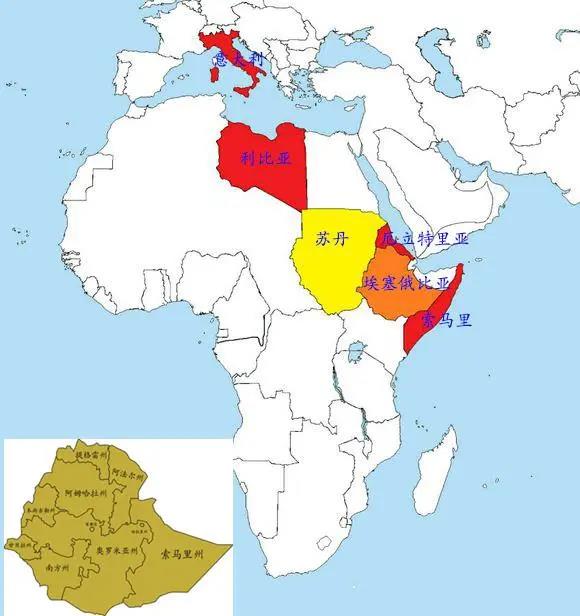 非洲独苗埃塞俄比亚死而不屈意大利为何恋恋不忘