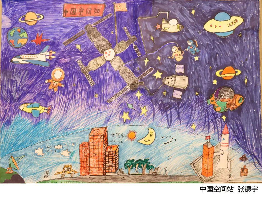 西宁市第35届青少年科技创新大赛城西赛区作品展科学幻想画