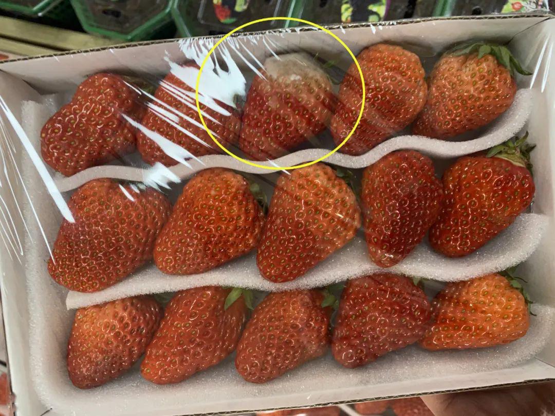 物美超市卖"长毛"草莓?记者核实