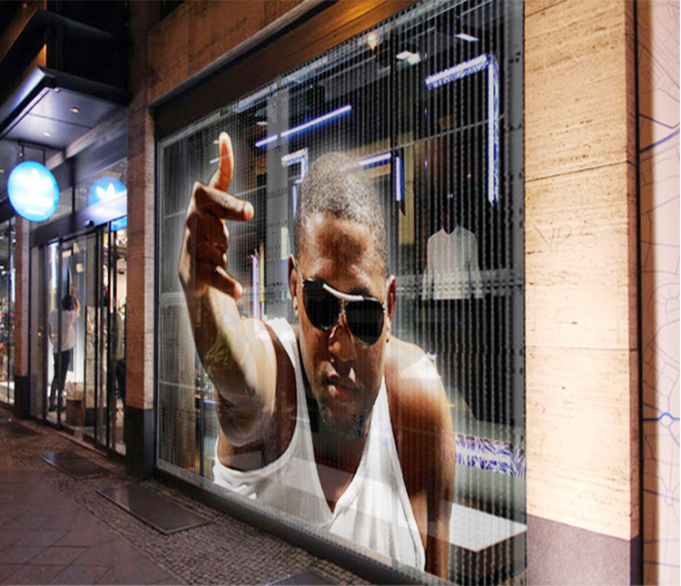 玻璃投影和led透明屏