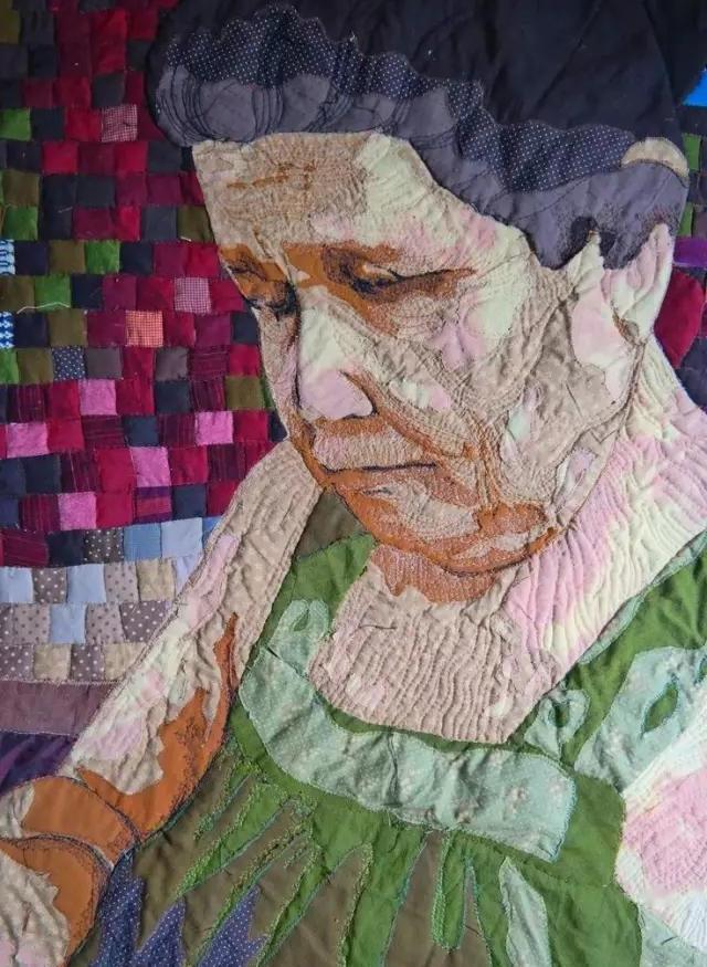 人像拼布,比钻石恒久,将远永流传的新一代奢侈品,diy手工布艺_人物