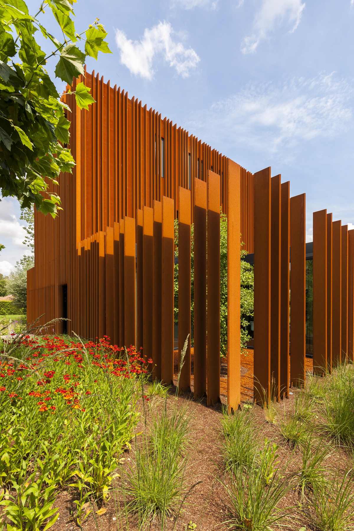 20例耐候钢在景观中的应用