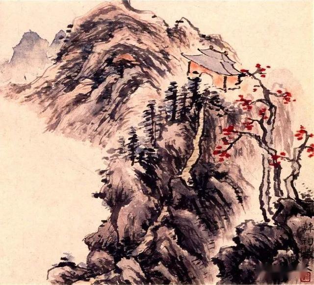 佃介眉山水册页精品欣赏