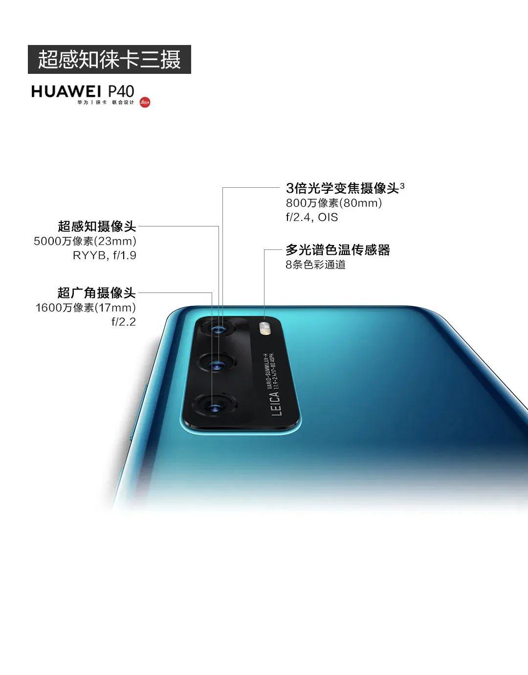 huawei p40 系列震撼亮相!