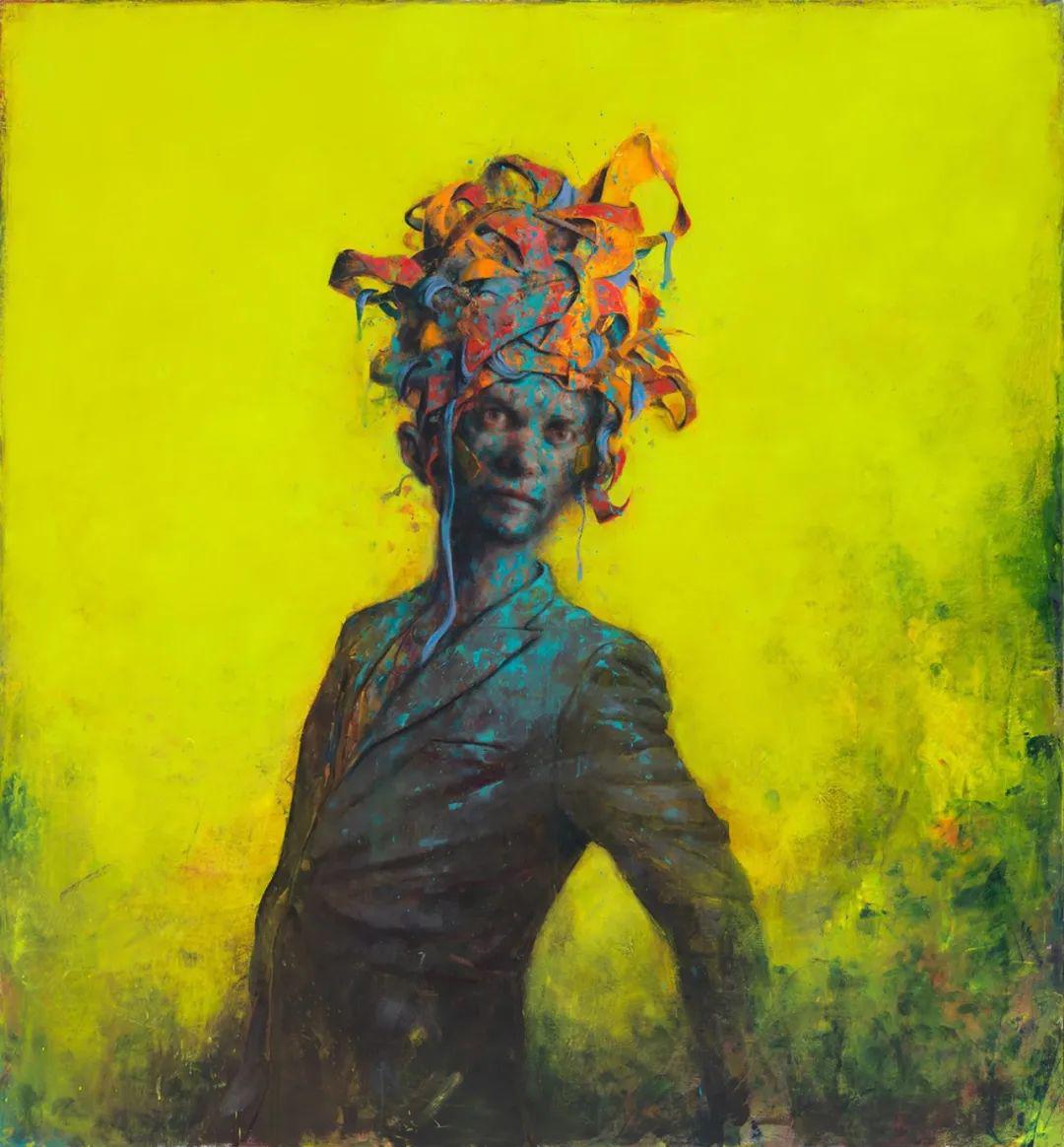 奇形怪状的人物德国艺术家乔纳斯博格特