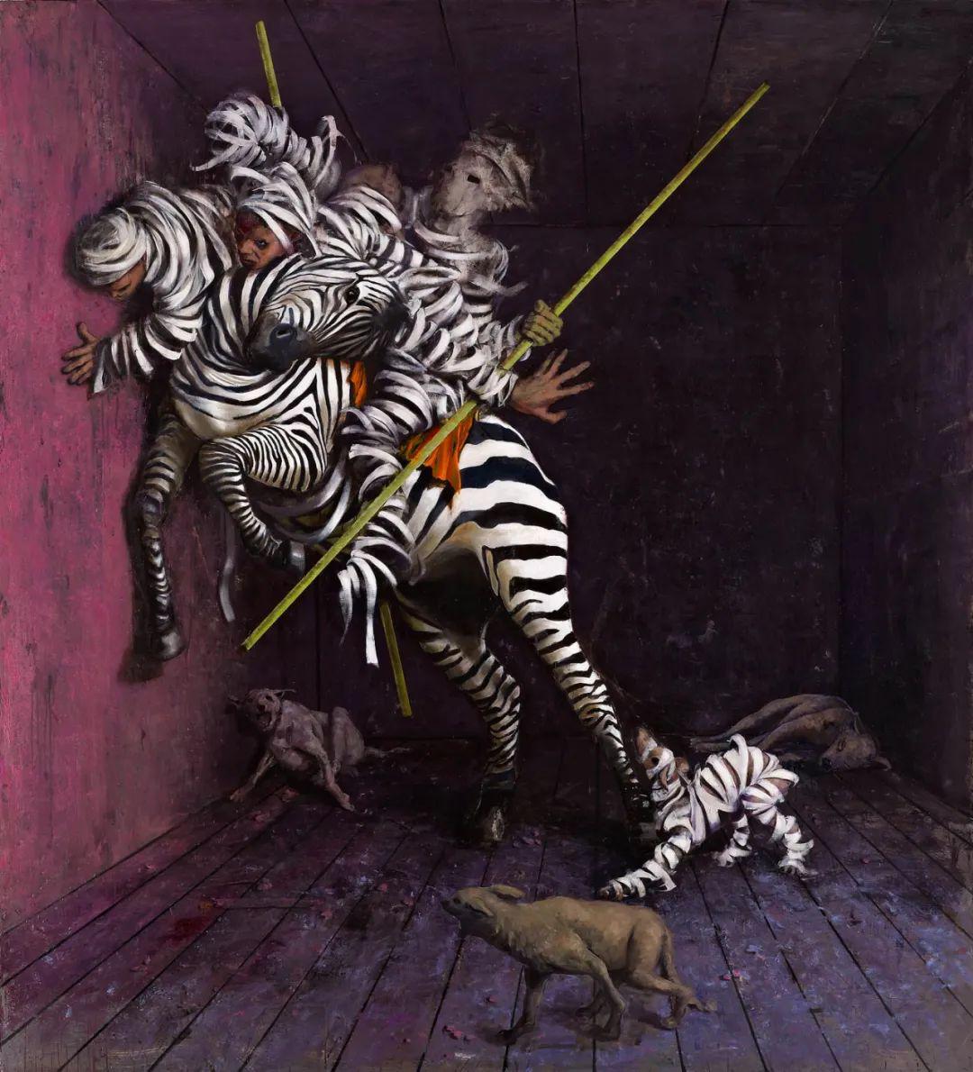 奇形怪状的人物德国艺术家乔纳斯博格特