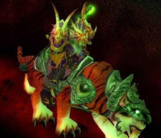 造型没有之一迅捷祖利安猛虎魔兽世界怀旧服最拉风坐骑