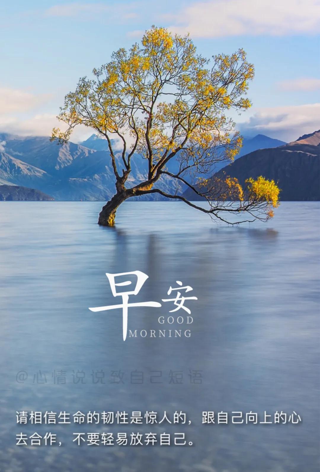 4月12日早安朋友圈正能量说说带图片,微商励志早安语录图片与文字