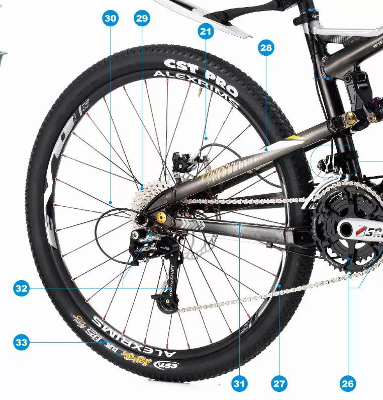 自行车钢丝安装图解图片