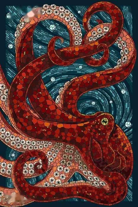 镶嵌艺术有创意怎么玩都可以