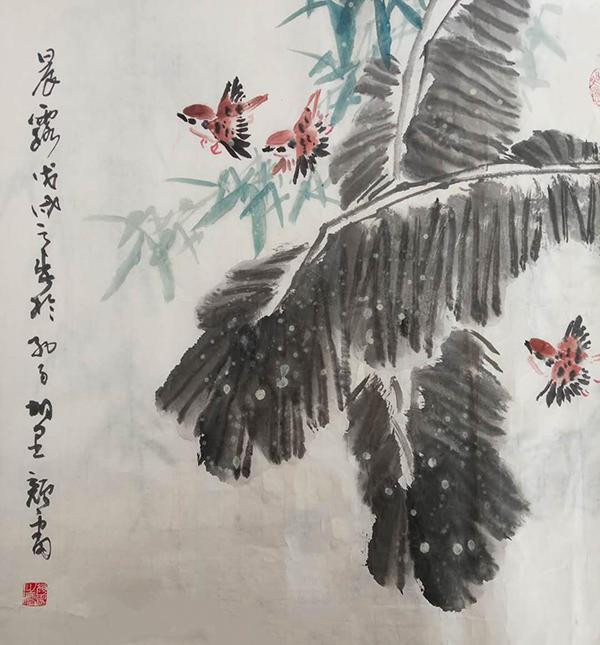 颜新辉画家作品图片