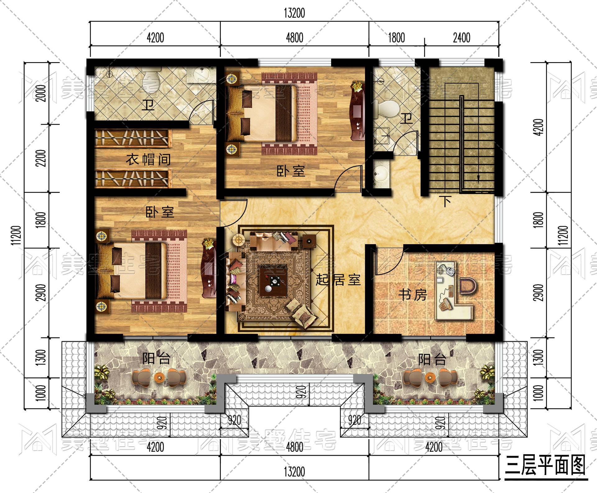 这栋新中式别墅太霸气了外观布局百里挑一美得无可挑剔