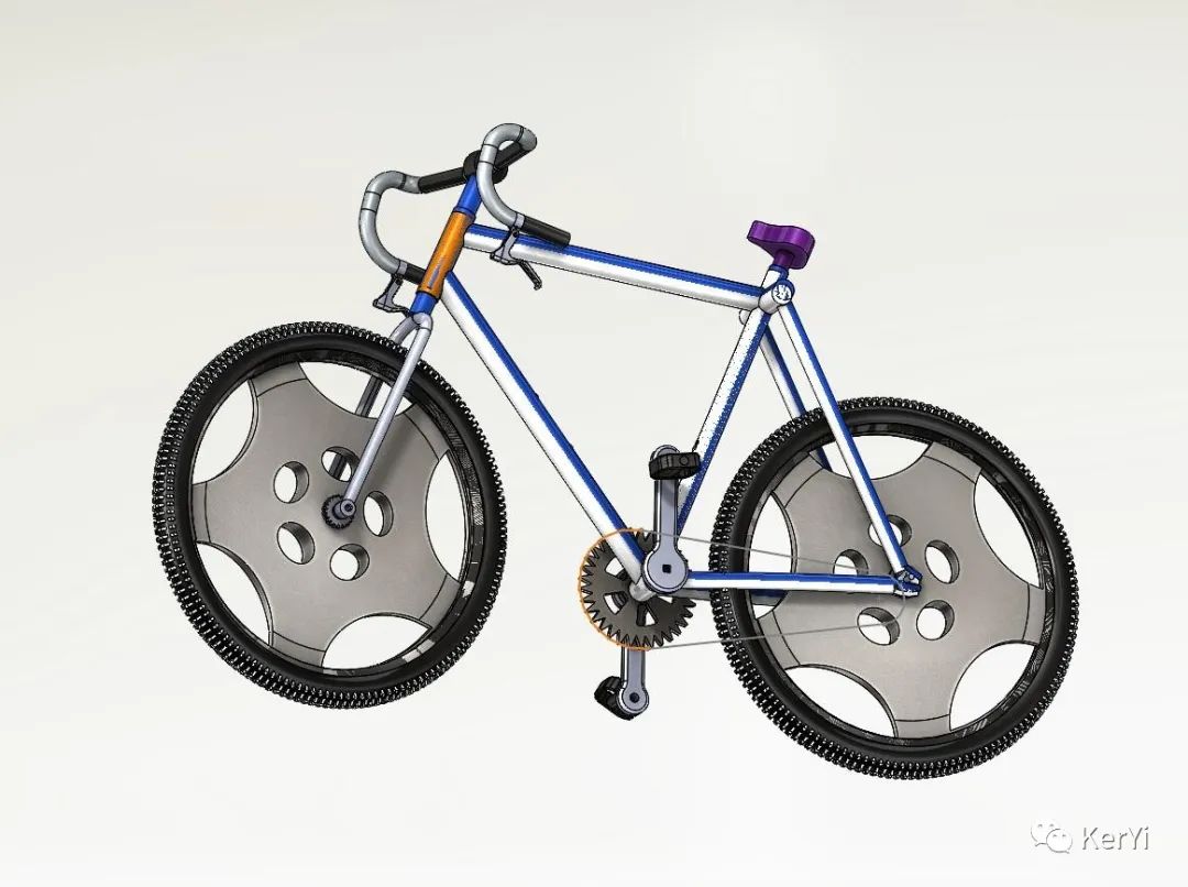 自行车solidwork设计