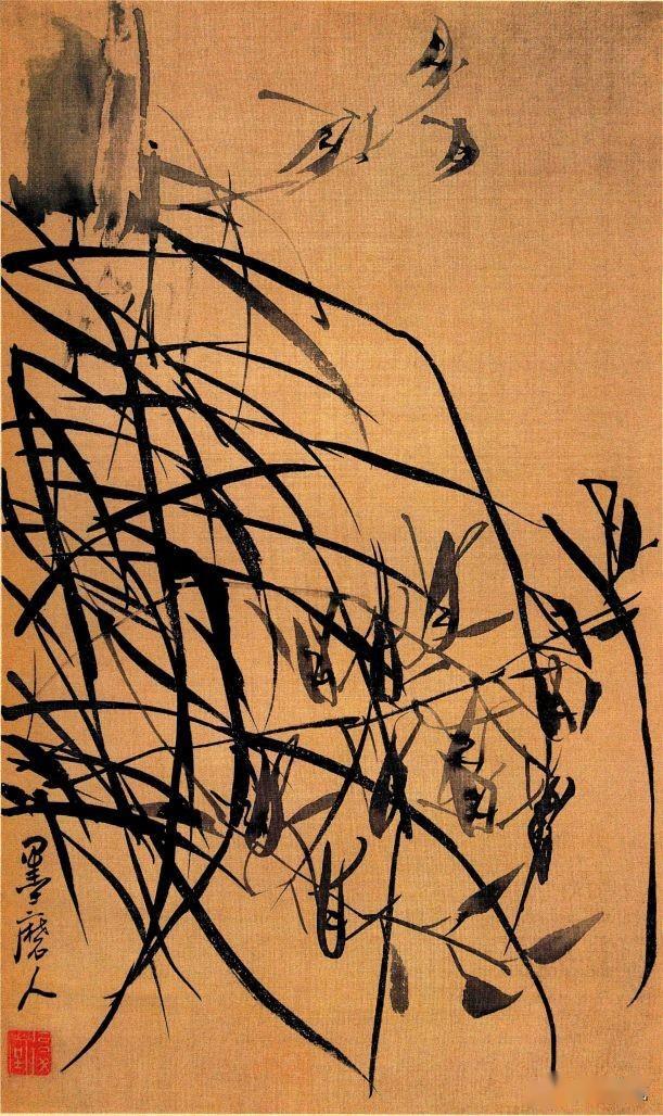 清扬州八怪之一李鱓花鸟册页欣赏