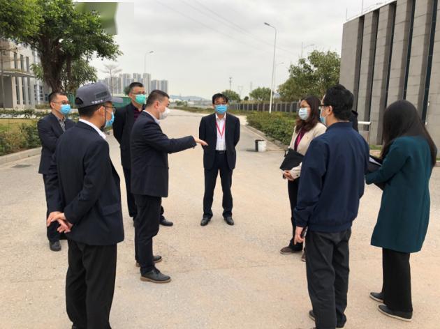番禺区副区长朱瑞武到广州中车调研公司防疫及复工复产工作共克时艰
