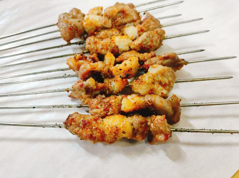 88元抢原价292元一九腰腰烧烤文化主题餐厅34人餐咕呱跳跳蛙羊肉小串