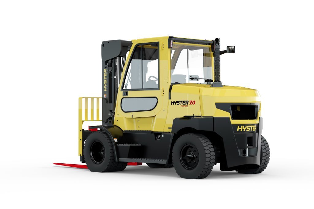 海斯特(hyster)借助7吨和8吨叉车型号扩展了fortens系列范围