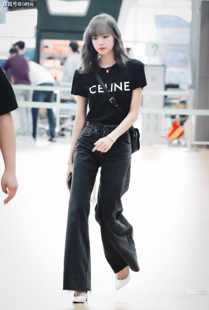 女团风穿搭怎么少得了lisa,颜值身材俱佳,私服搭配在线!_时尚