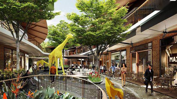 消费新宠开放式城市公园商业街区