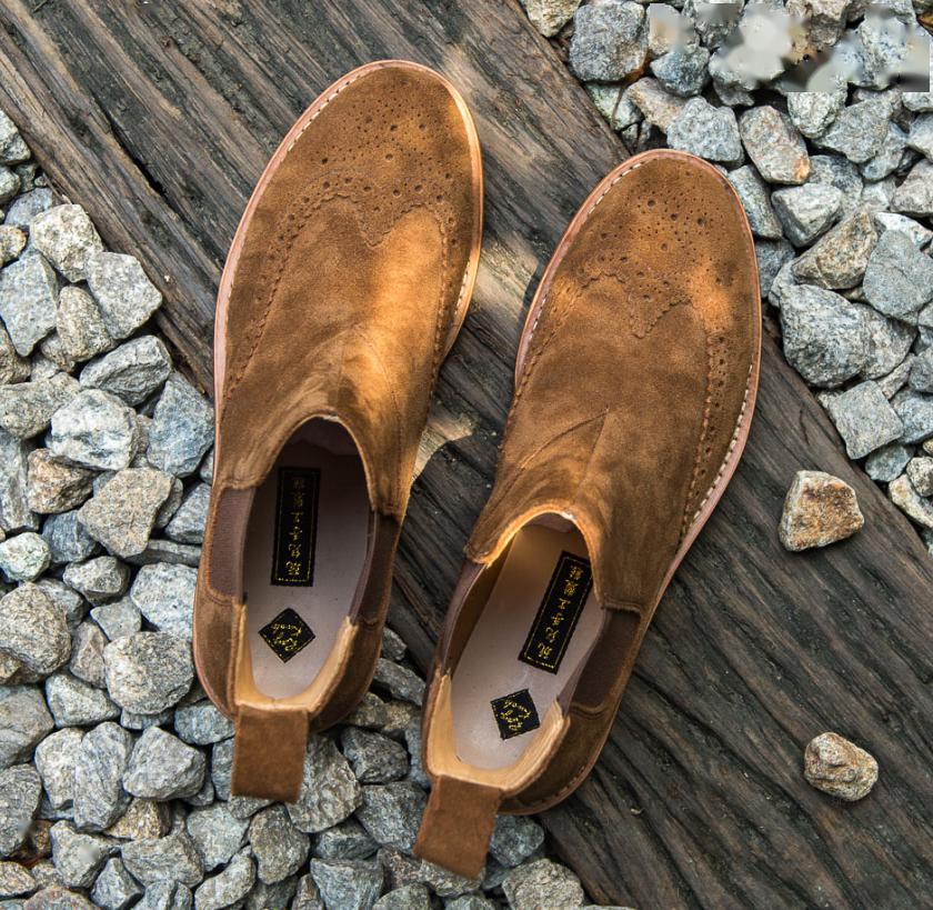 源自上世纪50年代的chelseaboots绅士的外表藏着一颗狂野的心