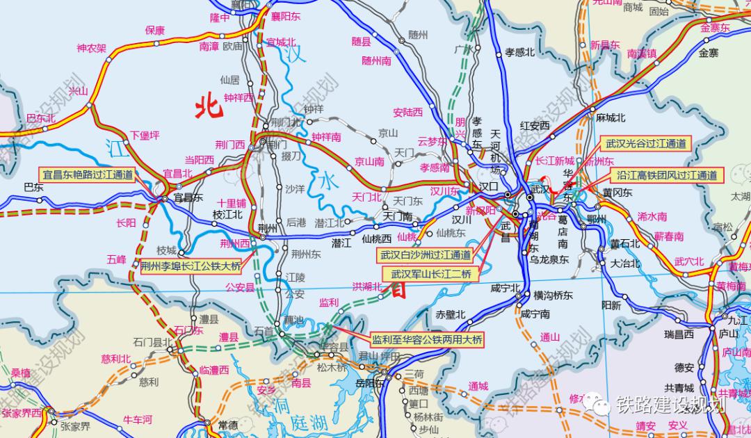 1,望江长江公铁大桥,为宣城至宿松城际铁路,城市道路共用过江通道