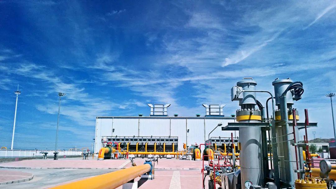 我国最大的天然气枢纽站——中卫压气站_输气