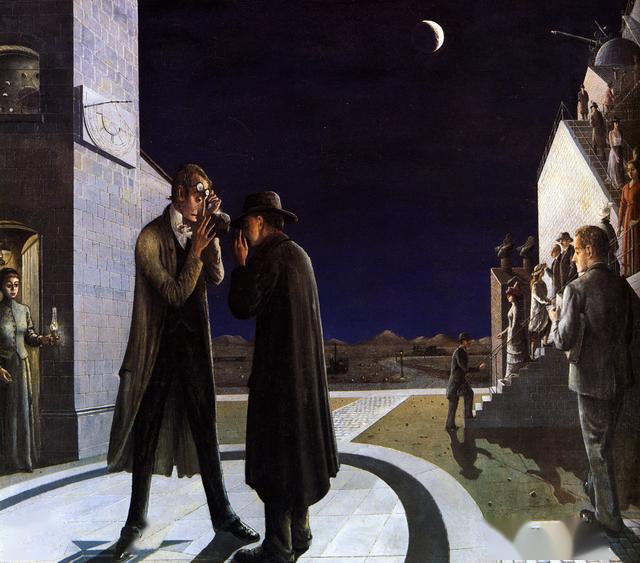 世界美术保罗德尔沃作品集欣赏