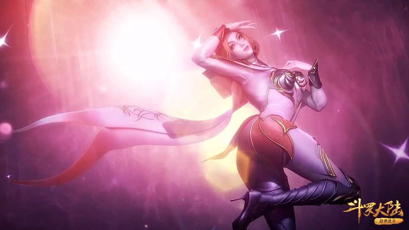 原创斗罗胡列娜开武魂有多艳风笑天竟然被迷惑火舞表情瞬间亮了