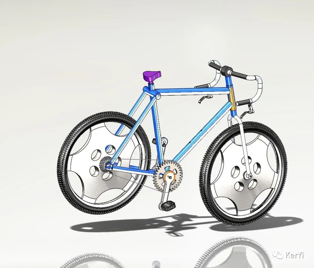 自行车solidwork设计